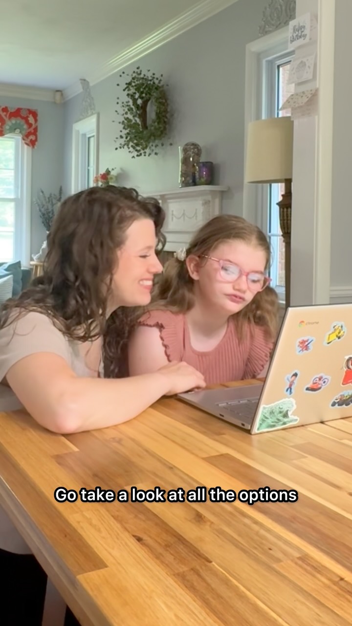 Instagram post by @mrsamandastanton for Outschool. Caption reads: #outschoolpartner Zoe has really enjoyed the....