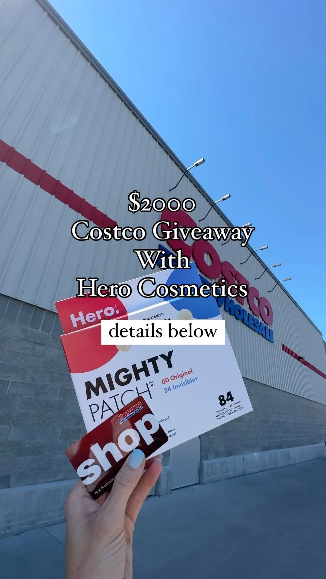 Instagram post by @sarah.colussi for Hero Cosmetics. Caption reads: GIVEAWAY CLOSED!
Thank you so much to everyone who....