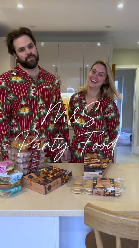 Instagram post by @mummysflippinhouse for Marks and Spencer. Caption reads: AD - Tis the @marksandspencer food season! This....