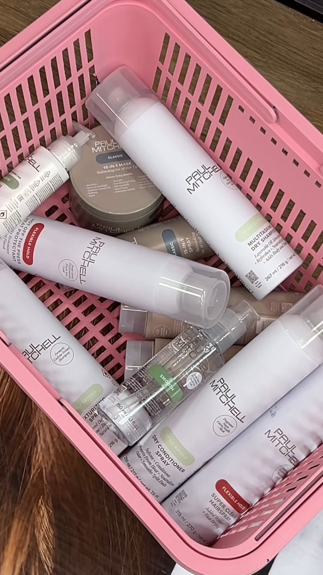 Instagram post by @sienree for Paul Mitchell. Caption reads: So hot. So iconic. So Paul Mitchell ✨🩷

Sliv your....