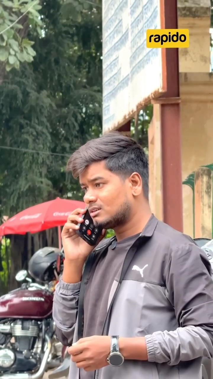 Instagram post by @enjoybareilly for Rapido. Caption reads: Ride karein Rapido Ke Saath, Sirf ₹20 Se Shuru!

·....