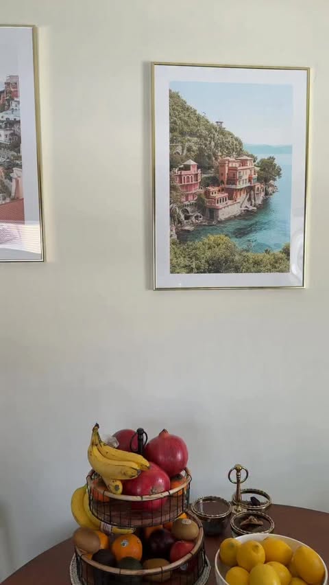 Instagram post by @amerikada2avukat for Poster Store. Caption reads: [...] trendy Scandinavian prints from @posterstore....