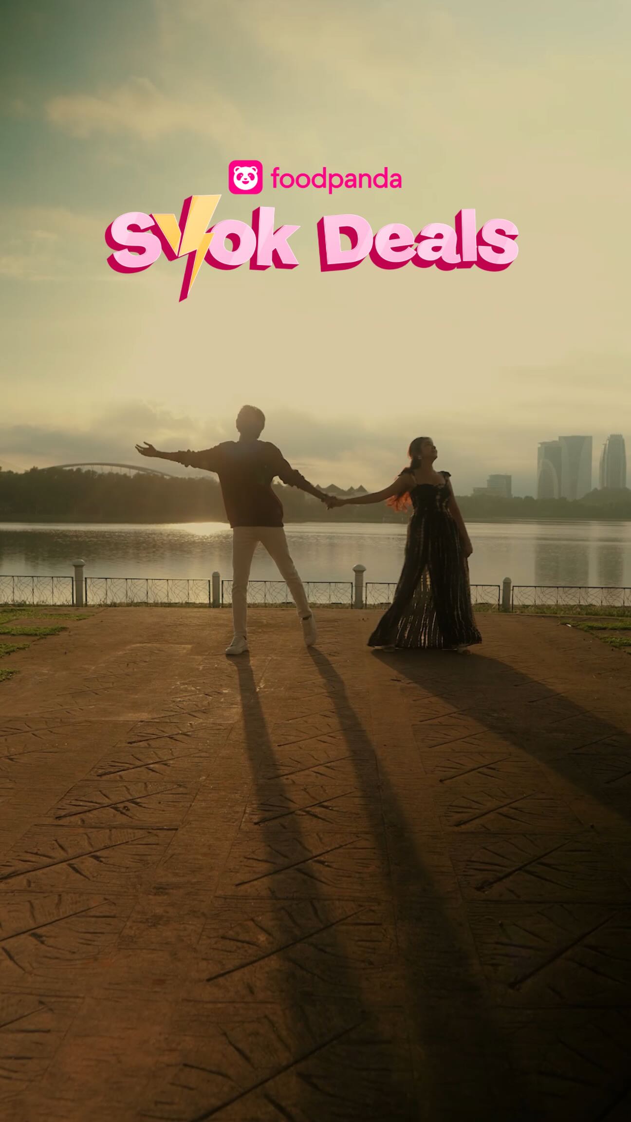 Instagram post by @hashanthaan for Foodpanda. Caption reads: [...] Hey Minnale ⚡️
Use code SYOK10 on....