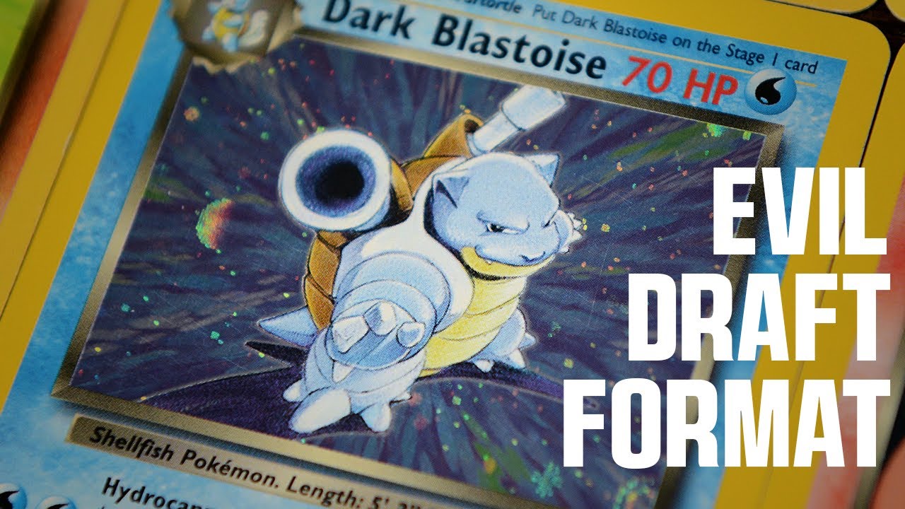 YouTube post by @TrickyGym for Dragon Shield. Caption reads: Team Rocket Cube Tournament (VINTAGE ONLY) Winner....