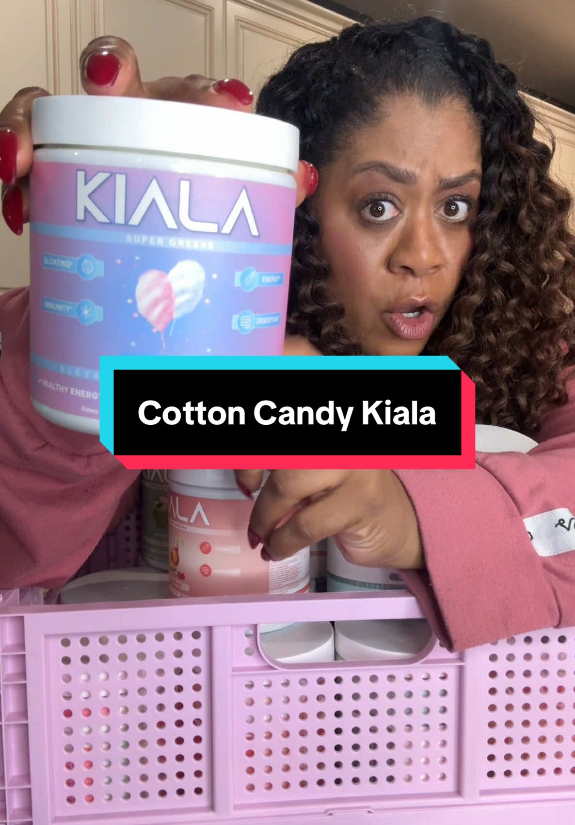 TikTok post by @dreasdailydeals for KIALA NUTRITION. Caption reads: Replying to @pmclary with all the sales and....