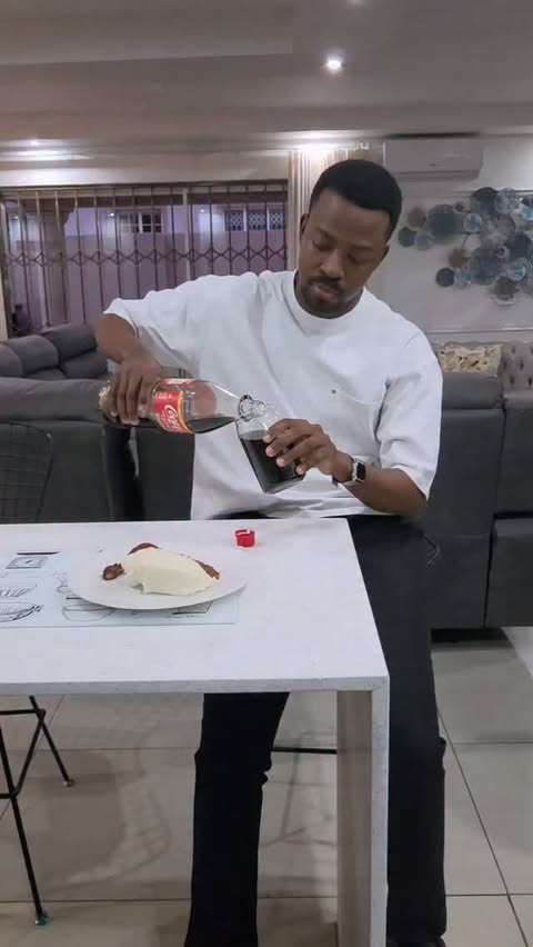 Instagram post by @mzansis_greatest_family for Coca-Cola South Africa. Caption reads: It’s only been a few hours since Mommy and Daddy....