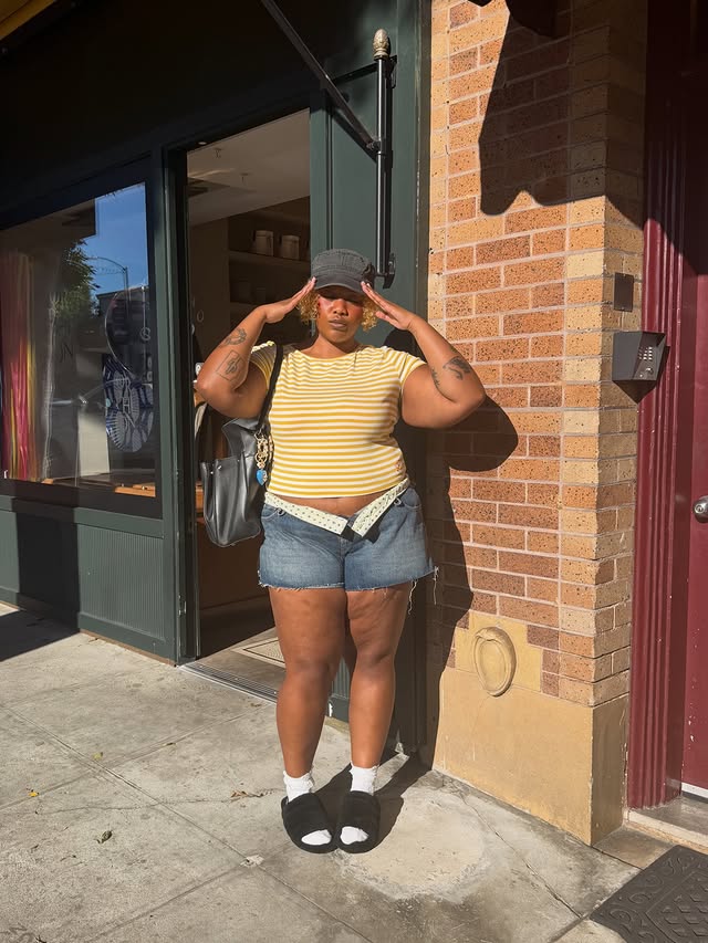 Instagram post by @domrobxrts for UGG. Caption reads: Just a UGG girl in a UGG world 🌟 #uggpartner @ugg.