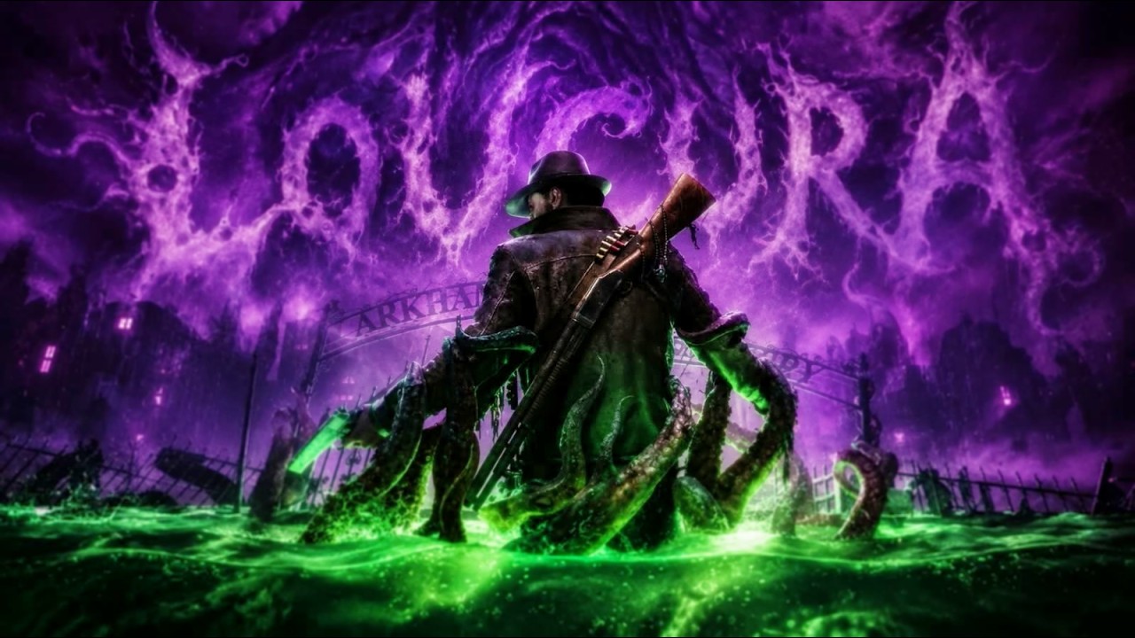 YouTube post by @donoghan for Keymailer. Caption reads: [...] #lovecraft #TheSinkingCity2 #horror....
