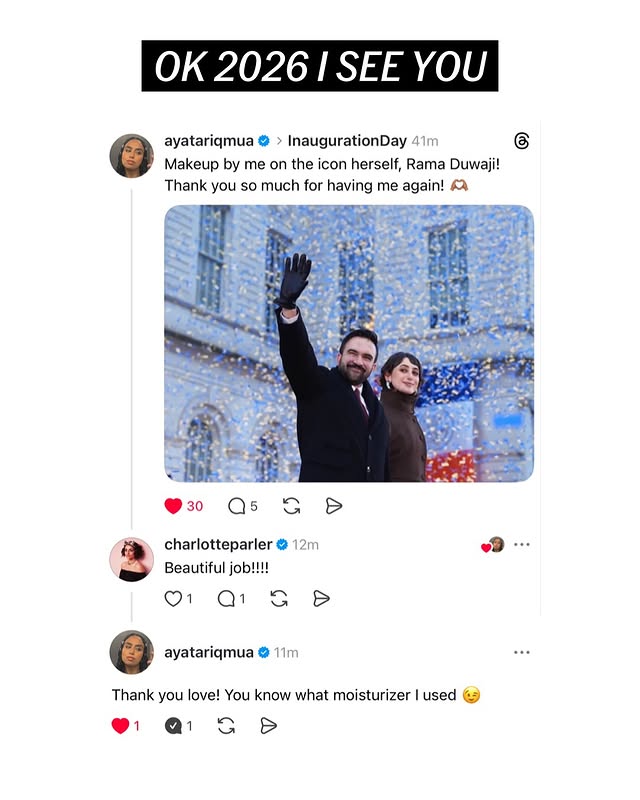 Instagram post by @charlotteparler for Dieuxskin. Caption reads: [...] deserve you! Also please drop the tutorial....