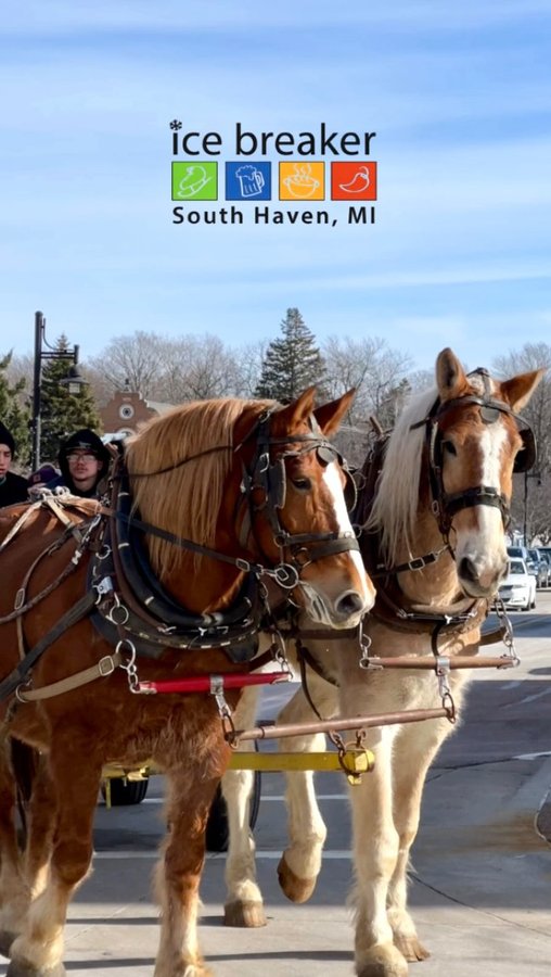 Instagram post by @thehonestpassport for Pure Michigan. Caption reads: Mark your calendars for every first week in....