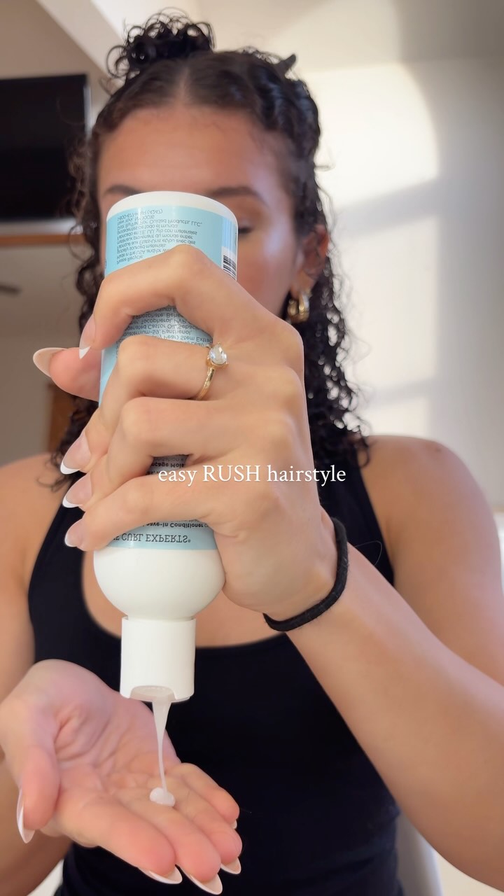 Instagram post by @li.yahrenee for Ouidad. Caption reads: super simple😆 also been REALLY loving @ouidad....