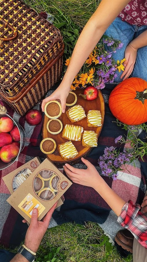 Instagram post by @bestofthislife for Cobs Bread. Caption reads: Pumpkin season is back at @cobsbread and we’re....