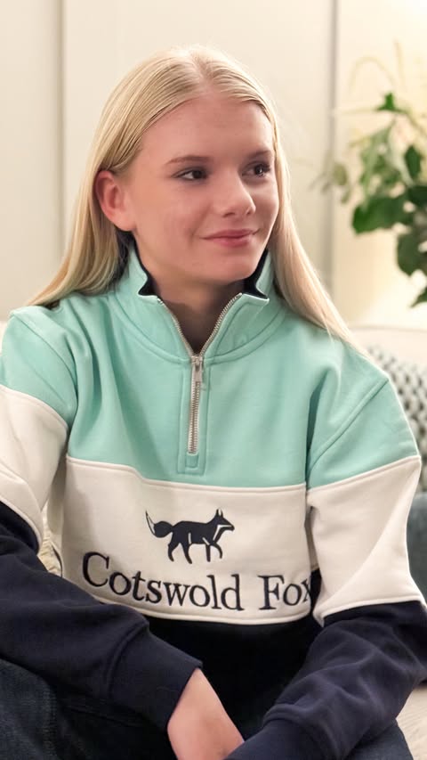 Instagram post by @phoebe_thewildcardponies for Cotswold Fox Clothing. Caption reads: How much do we love the @cotswoldfoxclothing....