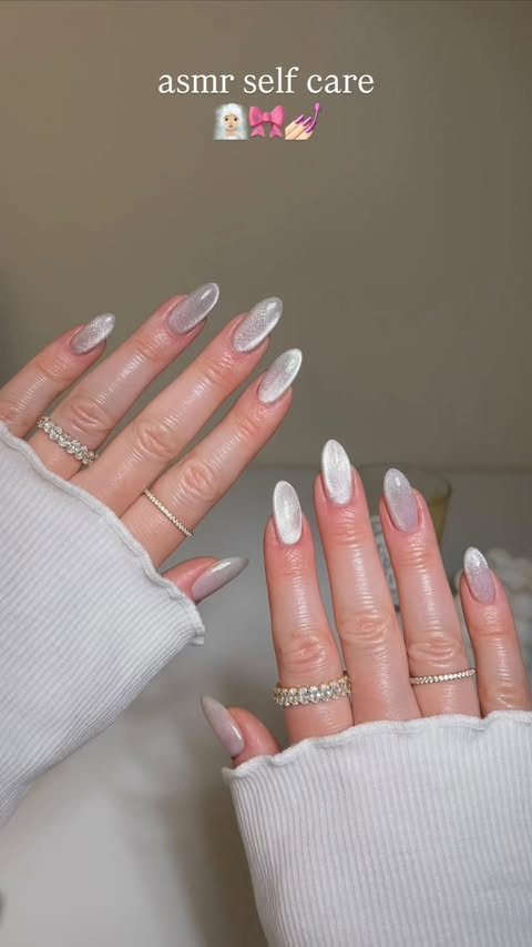 Instagram post by @katiesnails_ for L'OCCITANE en Provence. Caption reads: self care day 🧖🏼‍♀️💅🏻🎀 @loccitane newly....