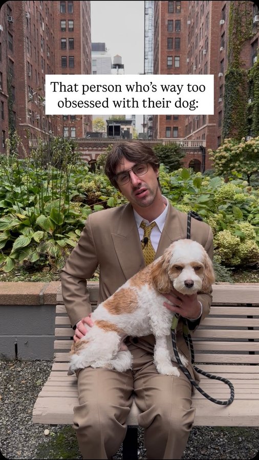 Instagram post by @bentonmcclintock for Purina. Caption reads: #ad @purina is the only thing keeping Rusti fueled....