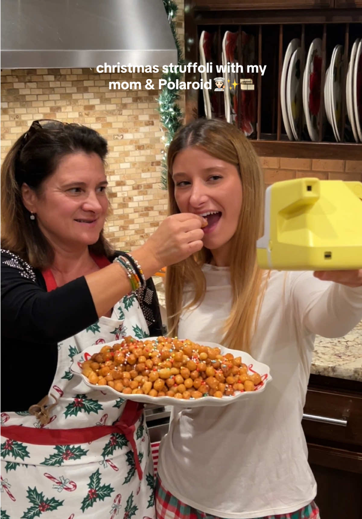 TikTok post by @urhotnonnaa for Polaroid. Caption reads: [...] Do the same this year and get 10% off....