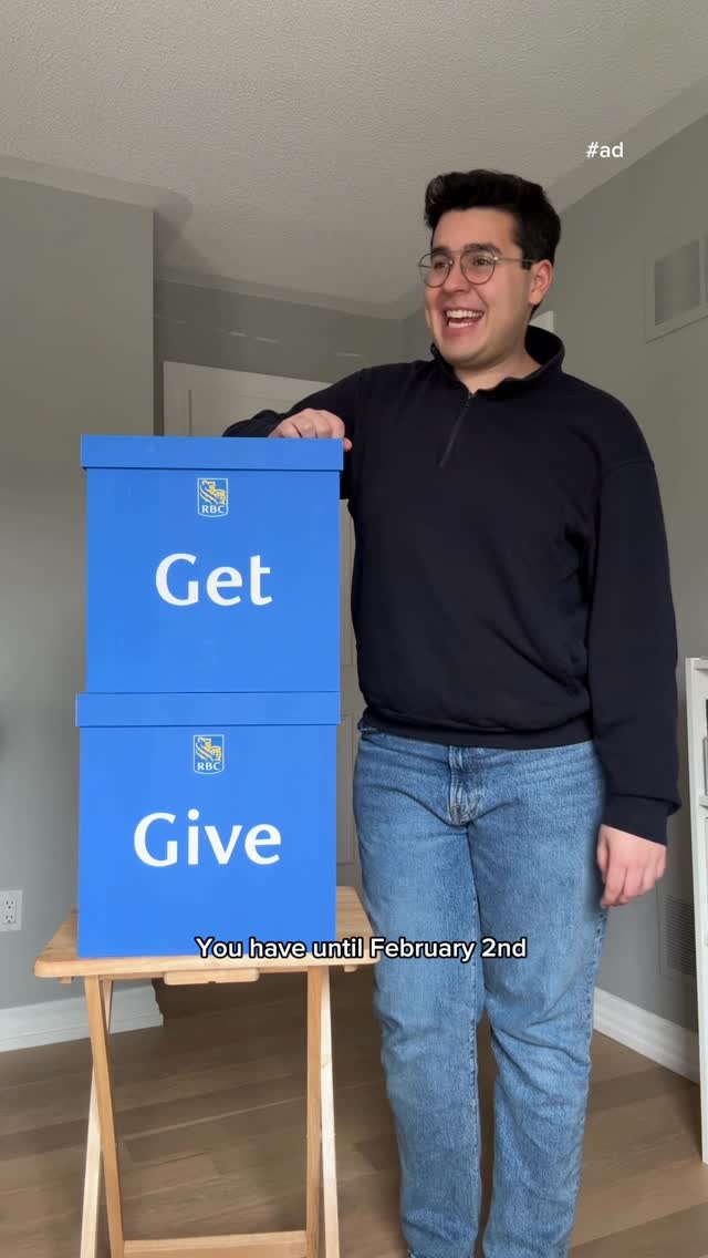 Instagram post by @m.a.rk for RBC. Caption reads: #ad Today’s lesson: GET $100 & RBC will GIVE $100....