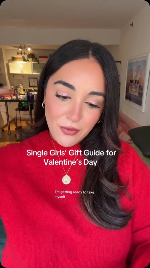 Instagram post by @thekatieromero for Zales. Caption reads: This is your single girls gift guide to some....