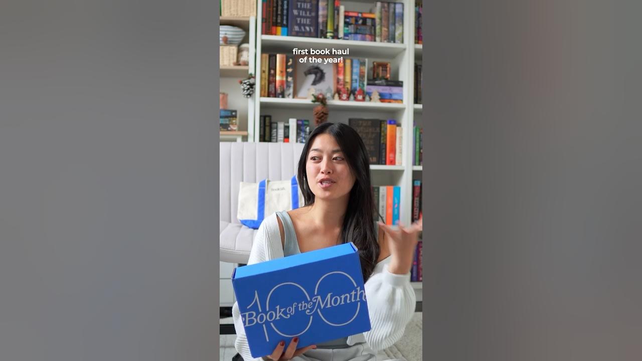 YouTube post by @jaimefok for Goodreads. Caption reads: first book haul of 2026! #ad 📚 use code GOALS to....