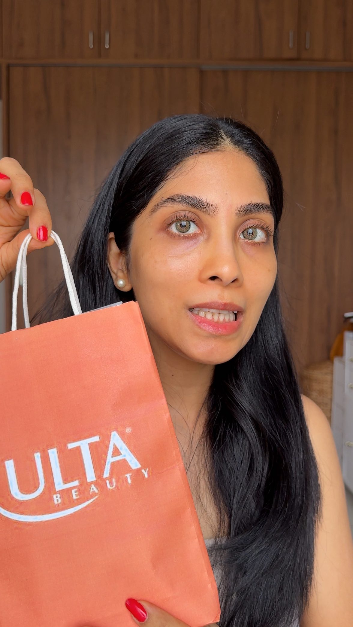 Instagram post by @enhancebychand for Ulta Beauty. Caption reads: Before skincare. Before makeup. This is the first....