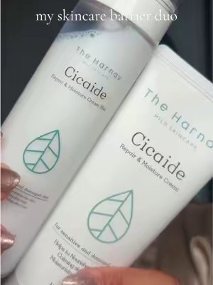 TikTok post by @_marinellys for Hwahae Global Official. Caption reads: A simple 2 step reset for hydrated & dewy skin 🩵....