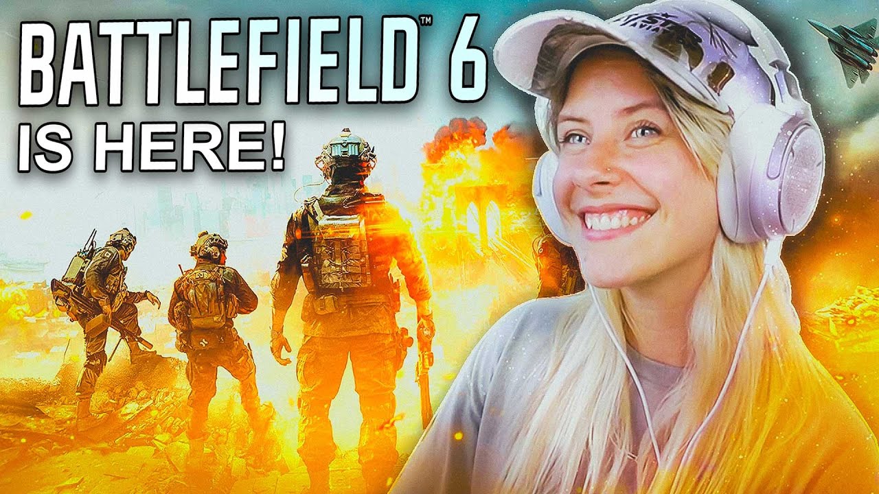 YouTube post by @NoisyButters for G FUEL. Caption reads: BATTLEFIELD 6 IS INCREDIBLE!!!! HERE'S WHY! BF6....