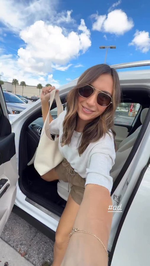 Instagram post by @laurenashleypatao for Evenflo. Caption reads: #ad the @target Car Seat Trade-In Event is here!....