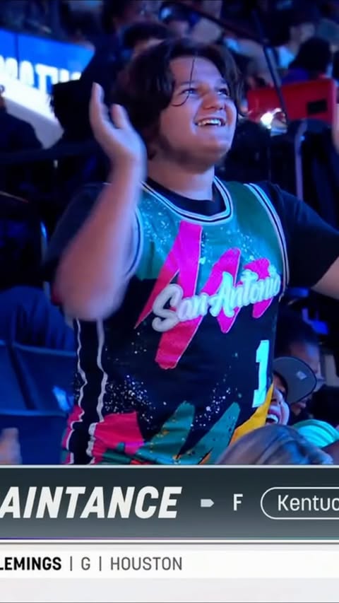 Instagram post by @qjay_21 for Ticketmaster. Caption reads: The moment @qjay_21 became a Spur 👏.