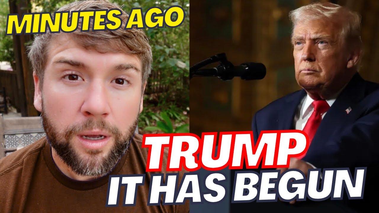 YouTube post by @TheMacs1 for Azure Standard. Caption reads: 🚨Trump Warns Americans To PREPARE For Something ....