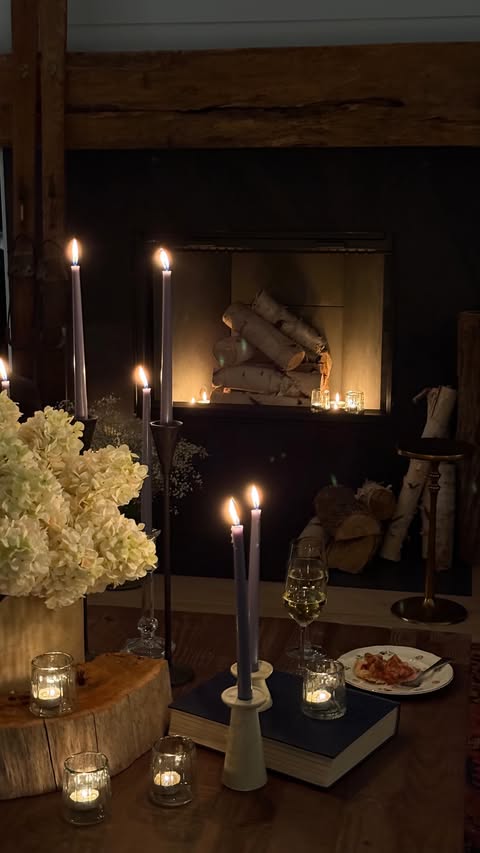 Instagram post by @brii.macdonald for Pottery Barn. Caption reads: Welcome to the holiday season in the quiet....