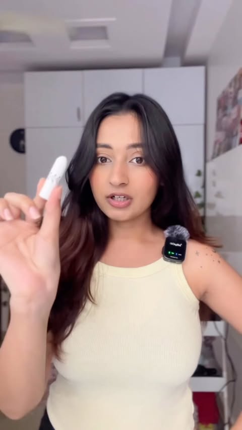 Instagram post by @sharon_roshan_ for Nua. Caption reads: [...] whole POV for Tampons just got changed✨....