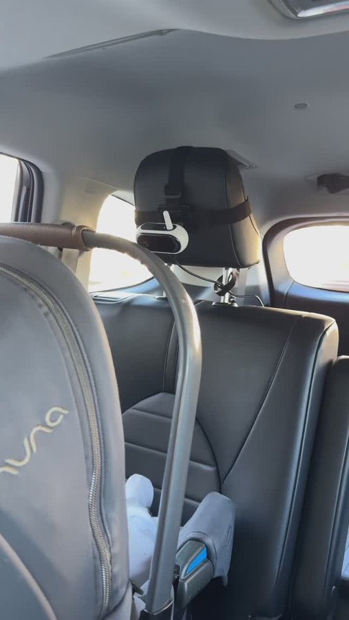 Instagram post by @samanthabagley_ for Tiny Traveler. Caption reads: I knew I wanted to upgrade a few baby products....