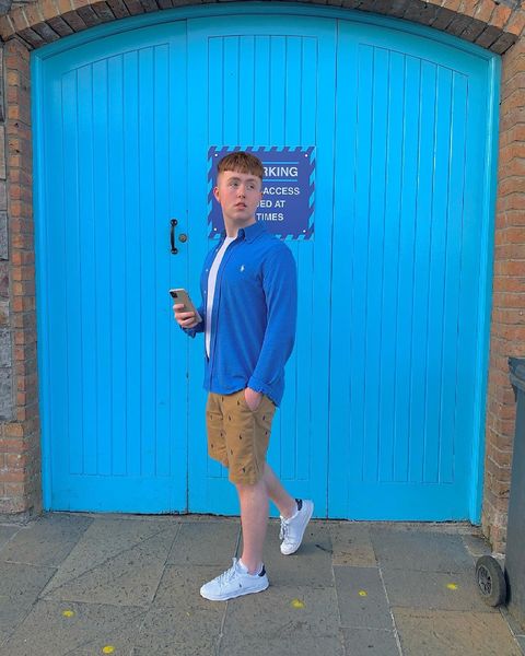 Instagram post by @jamieharkin1 for NUDIENT. Caption reads: Summer ready 🌊 phone case is @nudient....