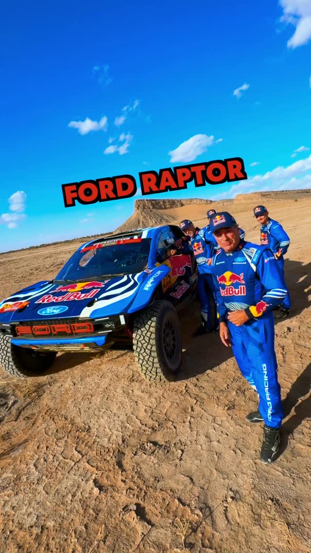 Instagram post by @naniroma_oficial for Ford Performance. Caption reads: New colors and an improved truck to tackle the....