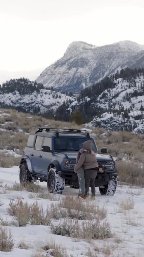 Instagram post by @andrew__muse for Ford Bronco. Caption reads: [...] — My top 3 favorite parts of being a....