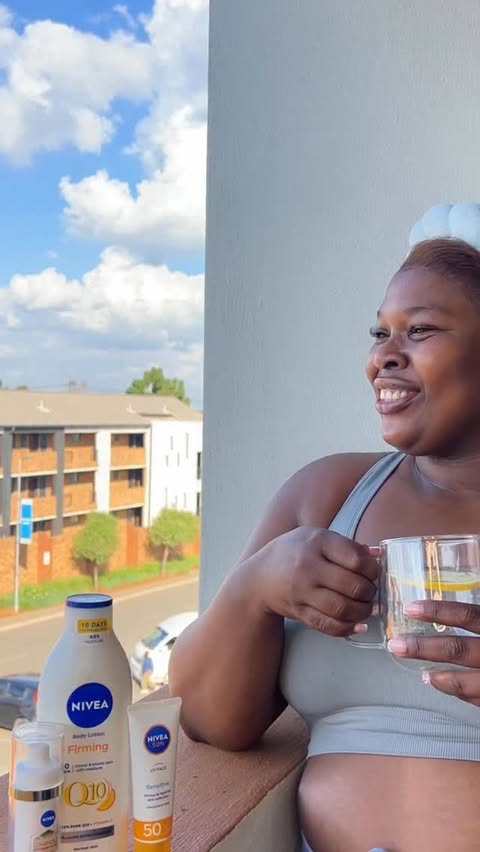 Instagram post by @thick_dudle for NIVEA South Africa. Caption reads: [...] #SunProtection @niveasouthafrica.