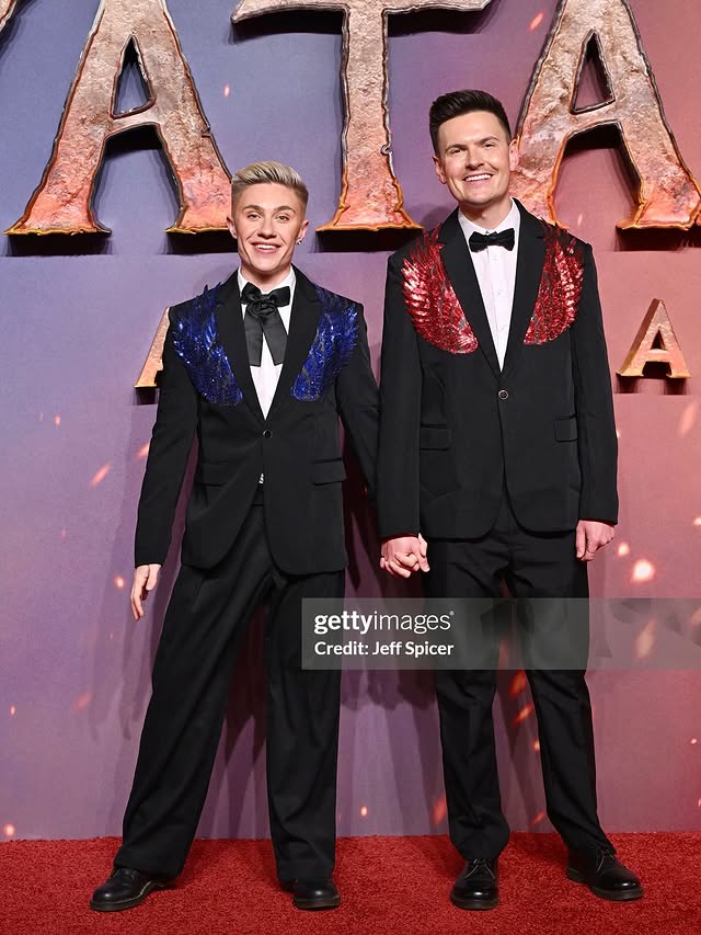 Instagram post by @matthewandryan for Walt Disney Studios. Caption reads: Watch out… two daddies on the town 🤪😂

Felt so....