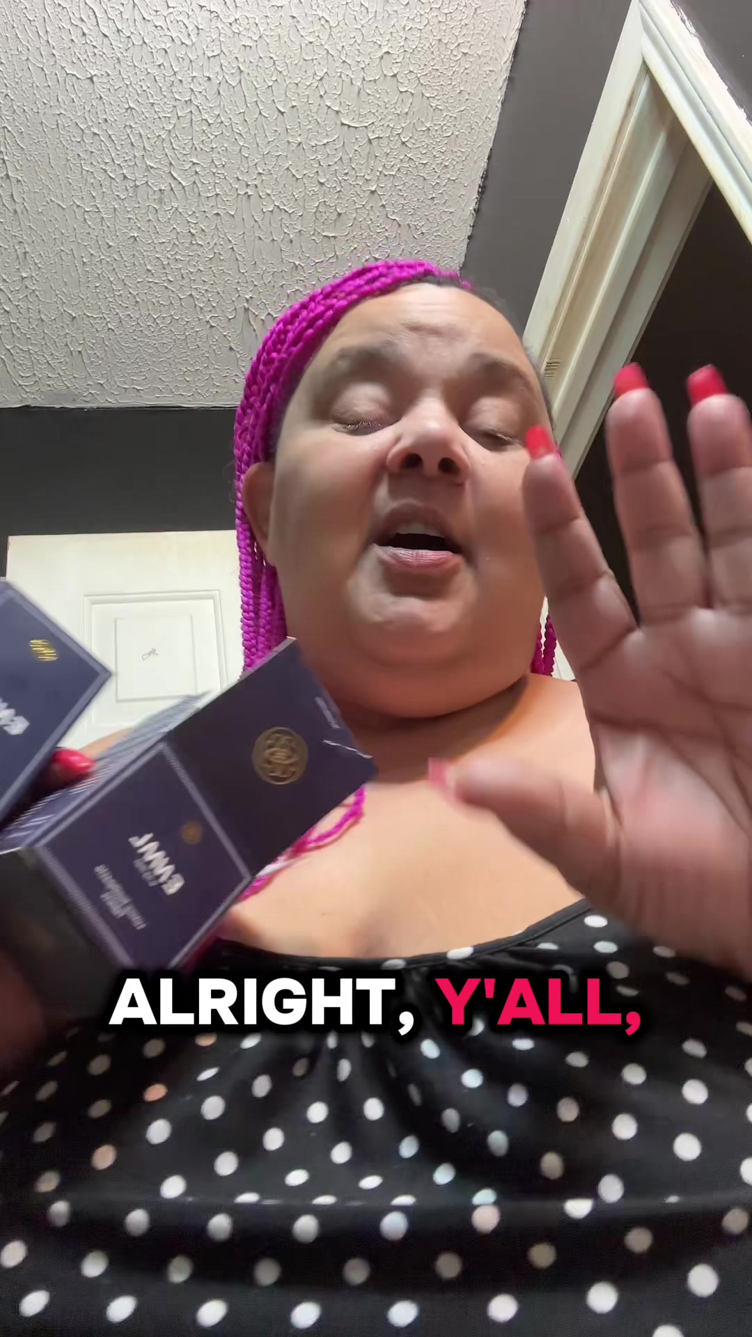 TikTok post by @ladyg_ladyg for ENML Toothpaste Tabs. Caption reads: @ENML Toothpaste Tabs #tiktokshop....