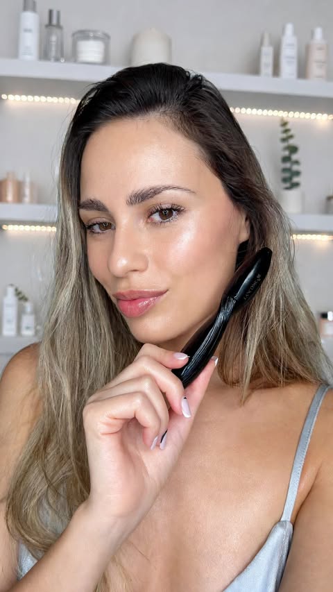 Instagram post by @argyro_maglary for Lancôme. Caption reads: Absolutely ✨ #makeup #hypnosedrama....