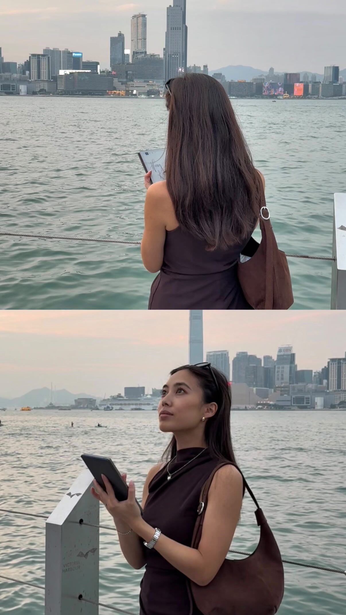 Instagram post by @marthahwin for reMarkable. Caption reads: Movement inspires momentum 👩🏻‍💻✨🛫 

Staying....