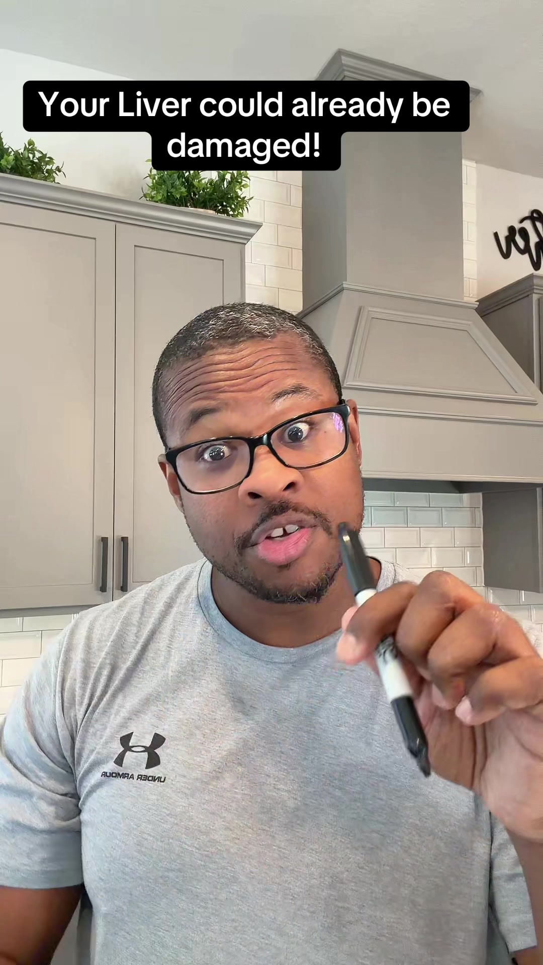 TikTok post by @dpark_way2 for Oxyenergy. Caption reads: [...] #alcohol #liverdetox #supplements....