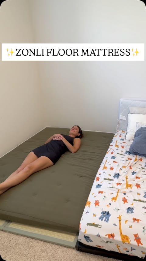 Instagram post by @nurtured.mom.nurtured.baby for Zonli. Caption reads: [...] Plus I love cosleeping! So I got the....