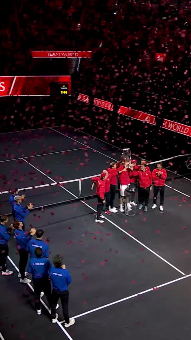 Instagram post by @lavercup for Australian Open. Caption reads: Tennis Unrivaled: San Francisco 2025.

#LaverCup.