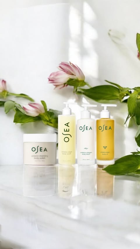 Instagram post by @glowdaily__ for OSEA Malibu. Caption reads: 🖤 The best deal for Black Friday is here....