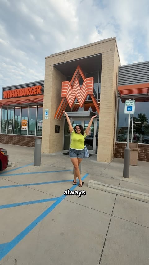 Instagram post by @mkinkansascity for Whataburger. Caption reads: 📍 @whataburger has the affordable meal deals....