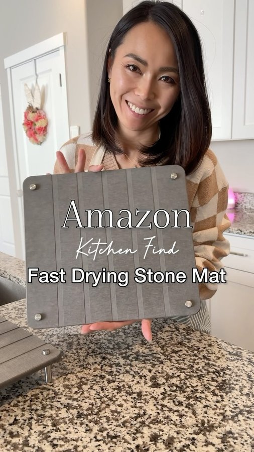 Instagram post by @rina.hutson for SpaceAid. Caption reads: Comment “shop” for the link!🔗
Amazon kitchen....