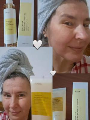 TikTok post by @apostolmclaudia for IUNIK. Caption reads: [...] I’ve been trying out two products from....