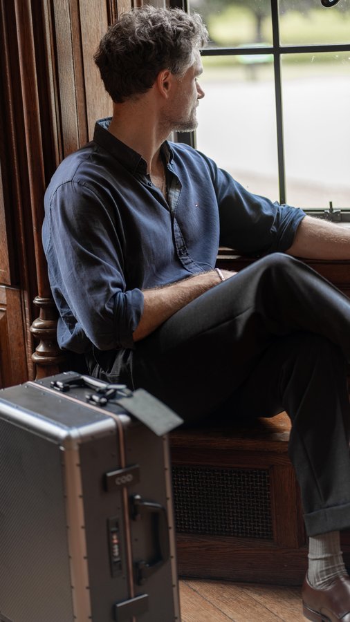 Instagram post by @thebritishmotorbiker for Mvst Select. Caption reads: Checked in with the Carbon X by @mvstselect.....