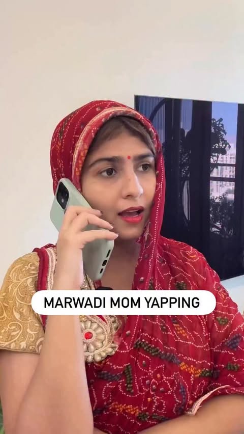 Instagram post by @chandnimimic for JioMart. Caption reads: Maa ki daant ya JioMart

@jiomartofficial....