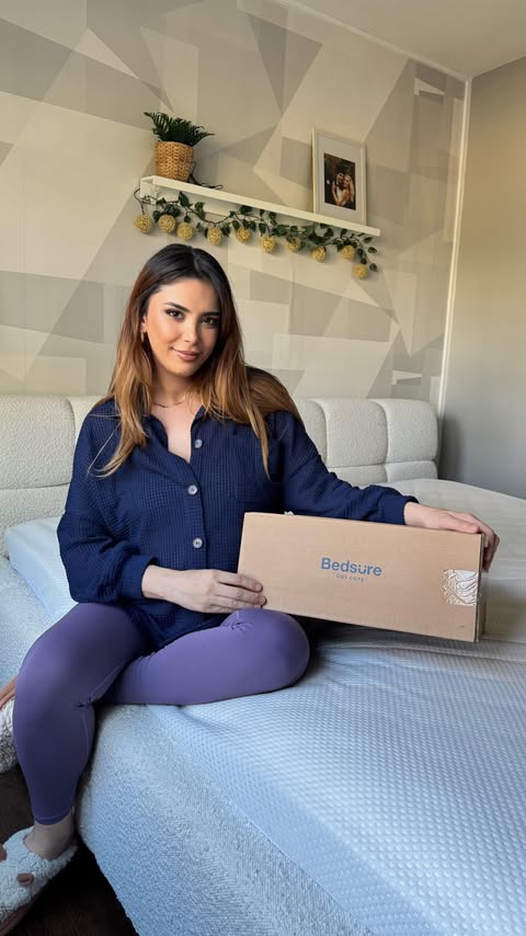 Instagram post by @kvncozkya for Bedsure Home. Caption reads: I’ve been wanting to refresh our bedroom a little,....